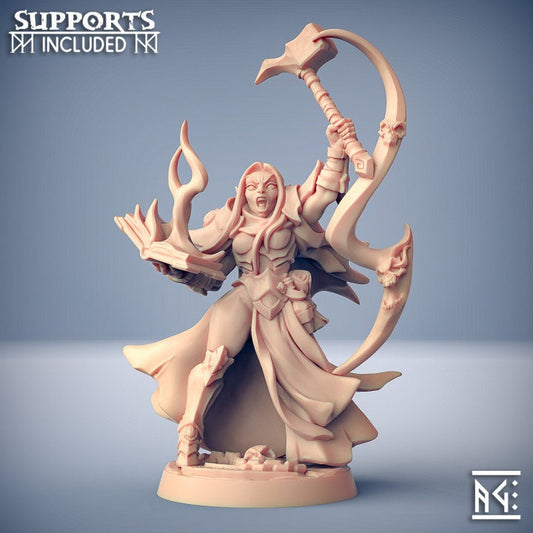 Talya - Ashen Alfar Set - Unpainted Miniature