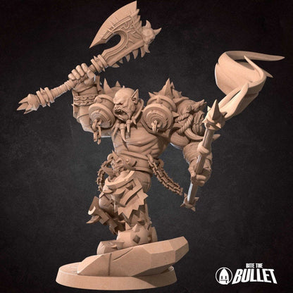 Orc Warrior - Unpainted Miniature