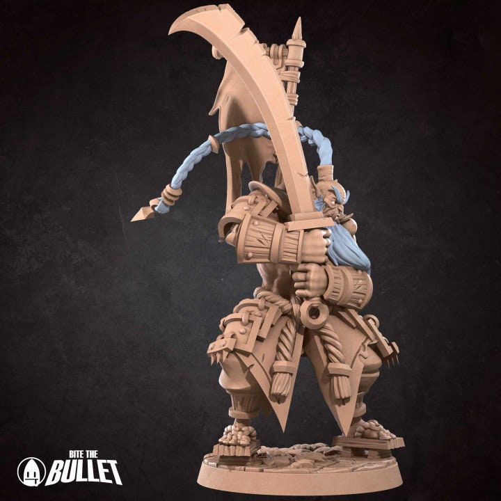 Orc Blademaster - Unpainted Miniature