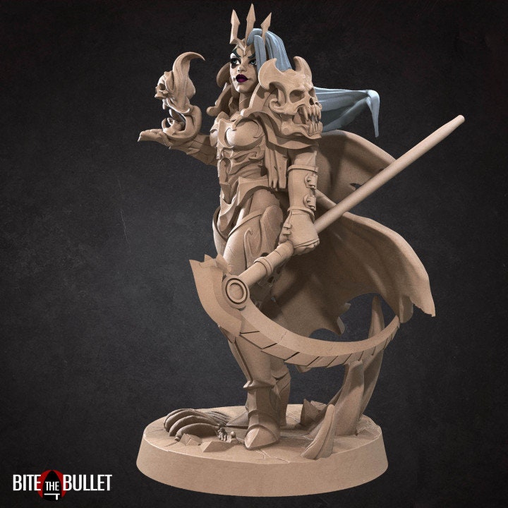 Hero Necromancer - Human Necromancer - Unpainted Miniature