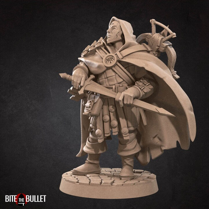 Hero Rogue - Male Rogue - Unpainted Miniature