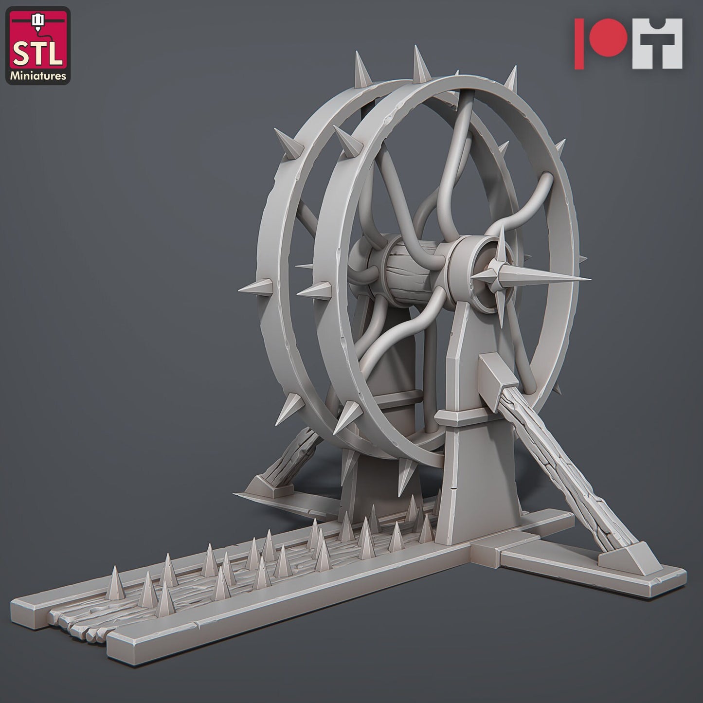 Torture Wheel - Unpainted Miniature