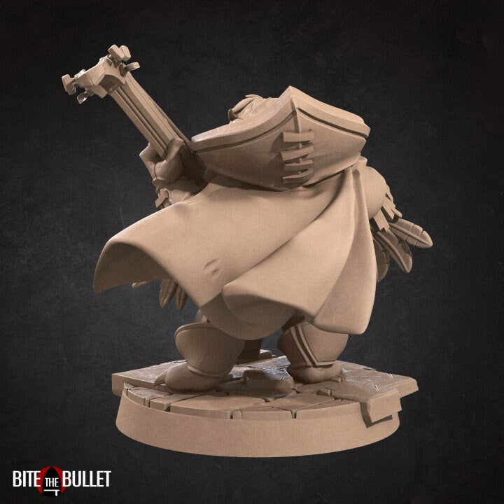 Owlfolk Bard - Unpainted Miniature