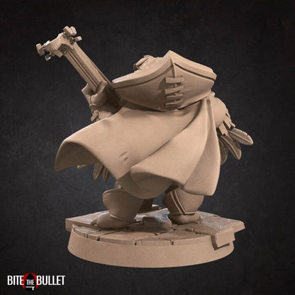 Owlfolk Bard - Unpainted Miniature