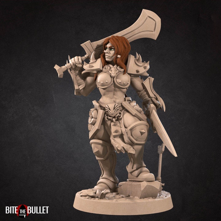 Hero Barbarian - Unpainted Miniature