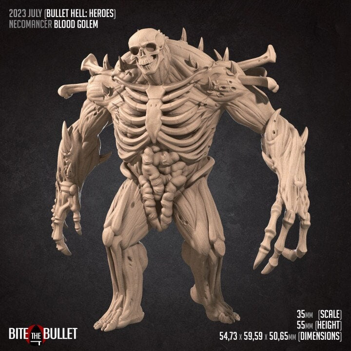 Blood Golem - Unpainted Miniature