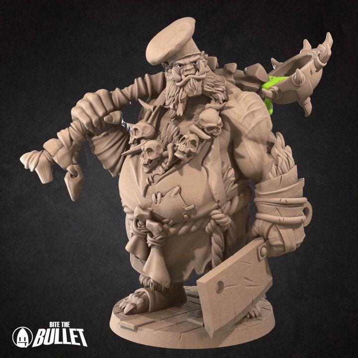 Ogre Chef - Unpainted Miniature