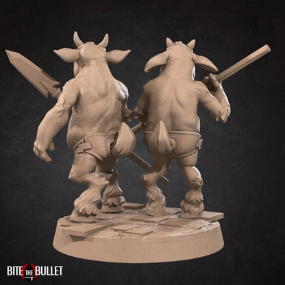 Goatman Kids - Unpainted Miniature