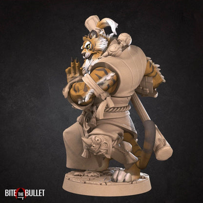 Tabaxi Monk - Unpainted Miniature