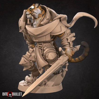 Tabaxi Paladin - Unpainted Miniature