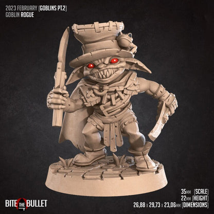 Goblin Rogue - Unpainted Miniature