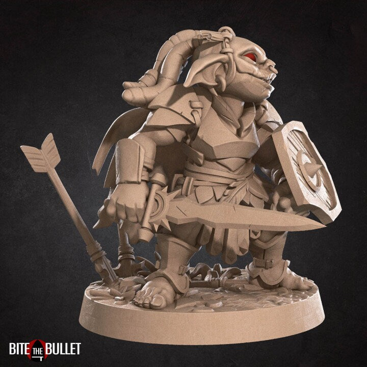 Goblin Fighter - Unpainted Miniature