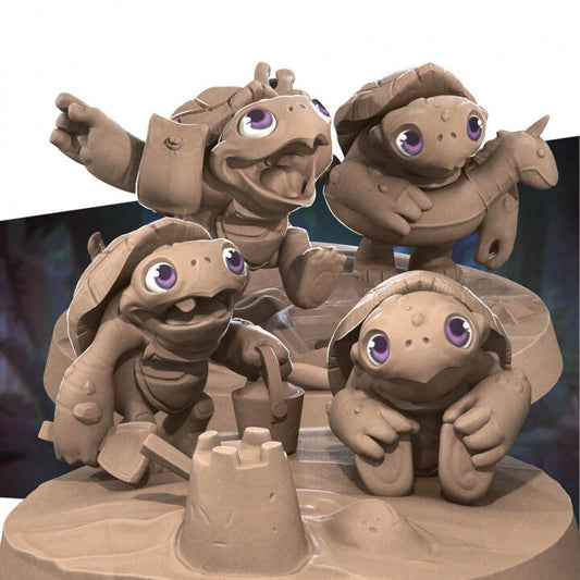 Turtle Kids - Unpainted Miniature