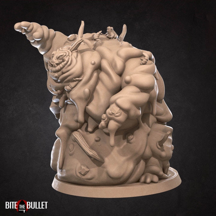 Mud Elemental - Unpainted Miniature