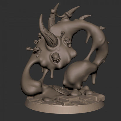 Slime Elemental - Unpainted Miniature