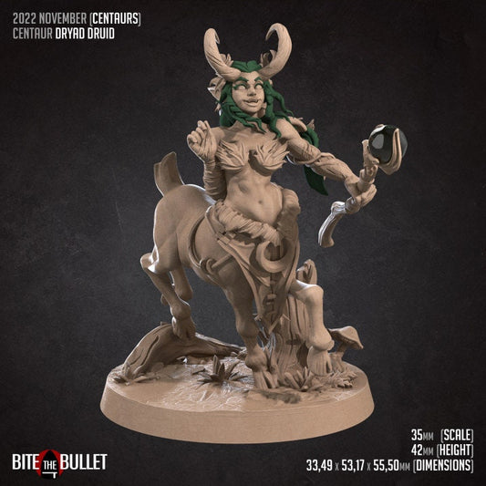 Centaur Druid - Unpainted Miniature