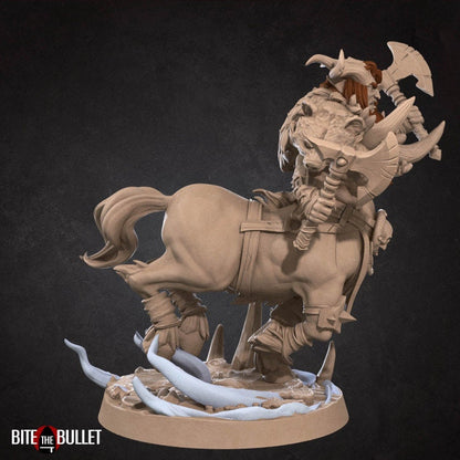 Centaur Barbarian - Unpainted Miniature