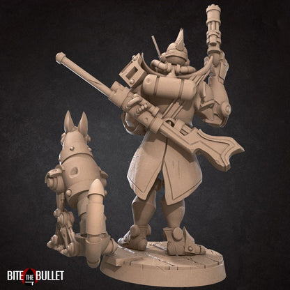 Warforged Artificer - Unpainted Miniature