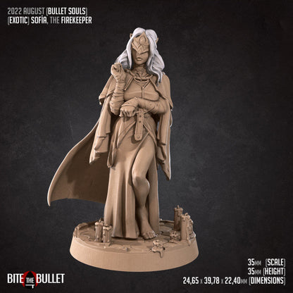 Sofia the Firekeeper - 4 Poses - Pinup - Unpainted Miniature