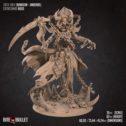 Catacombs Boss - Unpainted Miniature