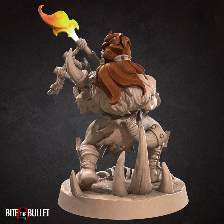 Halfling Bard - Unpainted Miniature