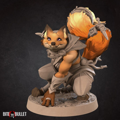 Foxfolk Rogue - Unpainted Miniature