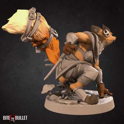 Foxfolk Rogue - Unpainted Miniature