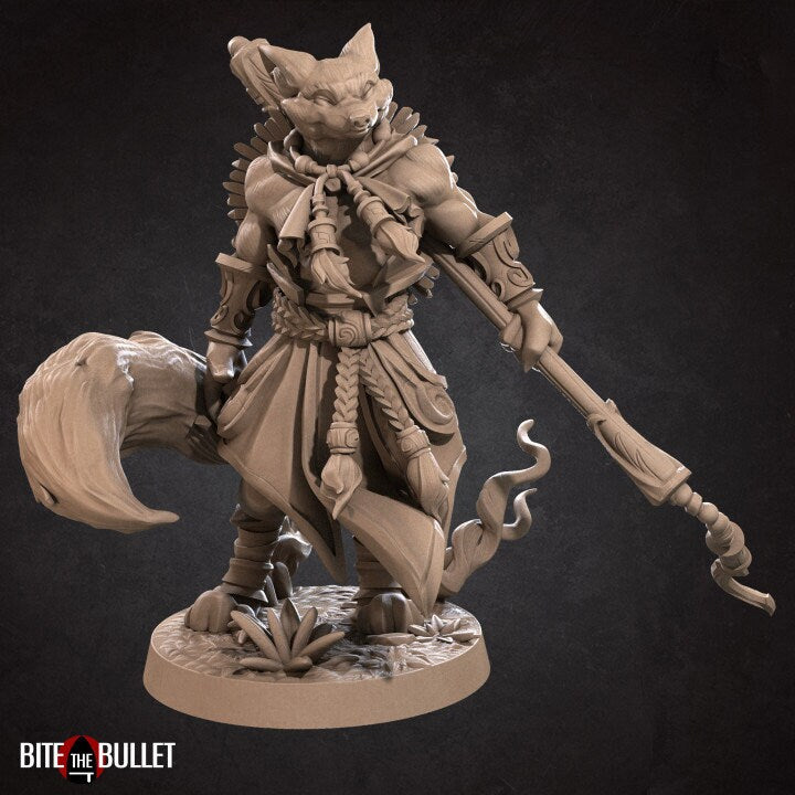 Foxfolk Monk - Unpainted Miniature