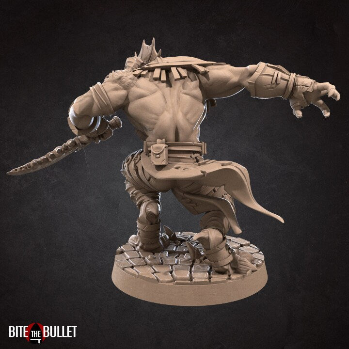 Dragonborn Rogue - Unpainted Miniature