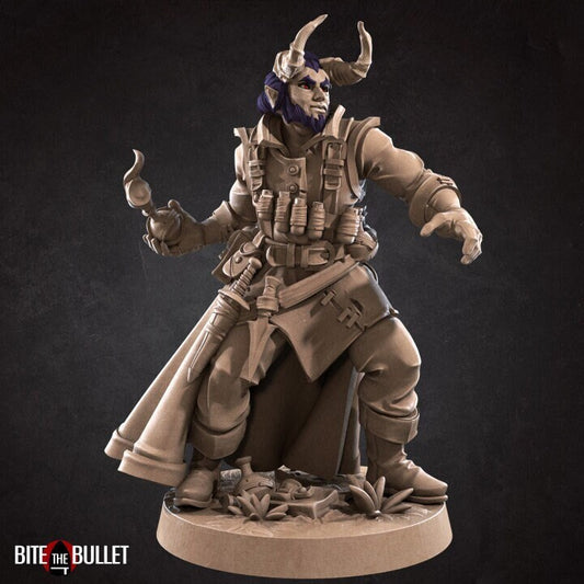 Tiefling Artificer - Unpainted Miniature