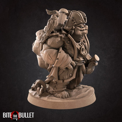 Tortle Pirate - Unpainted Miniature