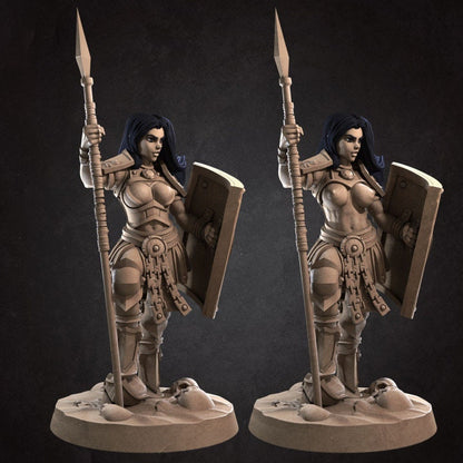 Kalista the Gladiator - Pinup - Unpainted Miniature