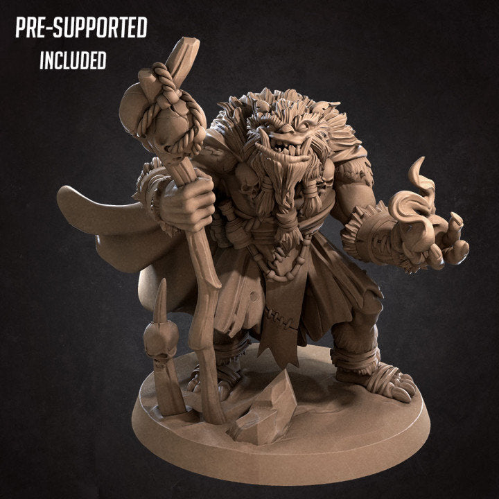 Bugbear Shaman - Unpainted Miniature