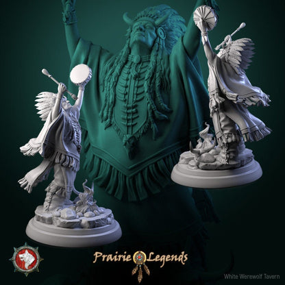 Native Shaman - Unpainted Miniature