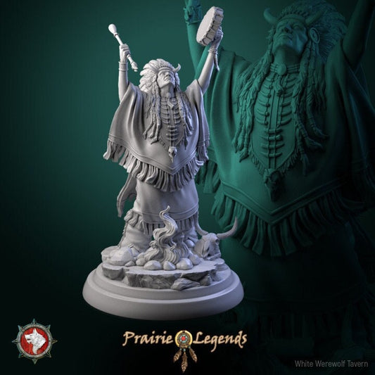 Native Shaman - Unpainted Miniature