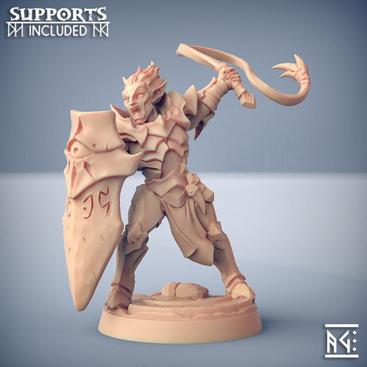 Ashen Alfar Inquisitor - Pose A - Unpainted Miniature