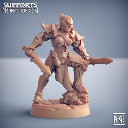 Ashen Alfar Inquisitor - Pose C - Unpainted Miniature