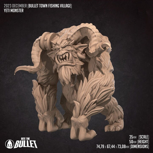 Yeti Monster - Unpainted Miniature