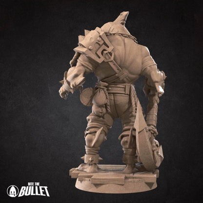 Sharkfolk Bandit - Unpainted Miniature