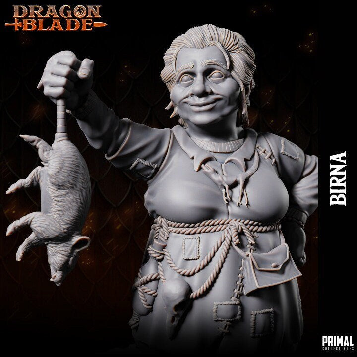 Birna - Dwarf Woman - Dragonblade - Masters of Dungeons Quest