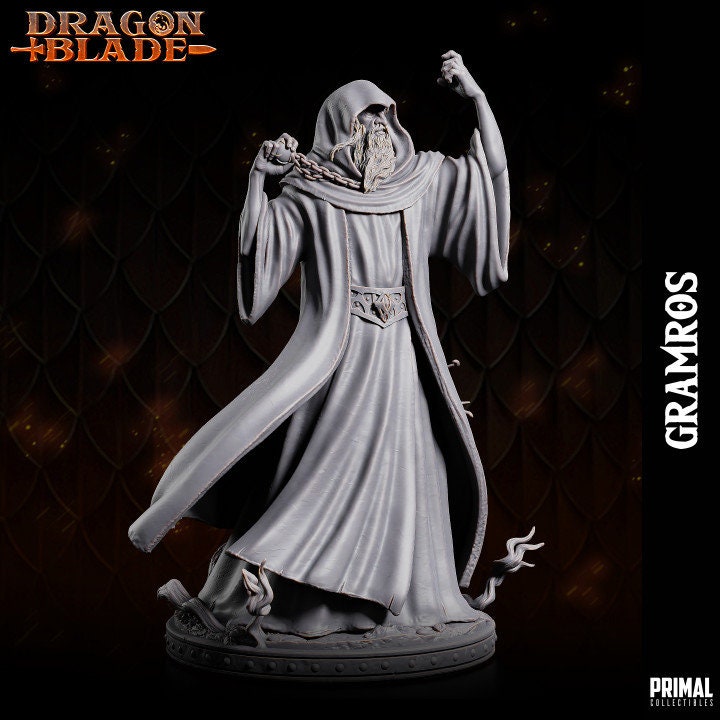 Gramros, the Dark Wizard - Dragonblade - Masters of Dungeons Quest