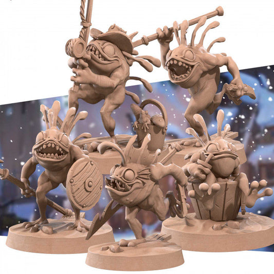 Aquatic Monsters - Unpainted Miniature