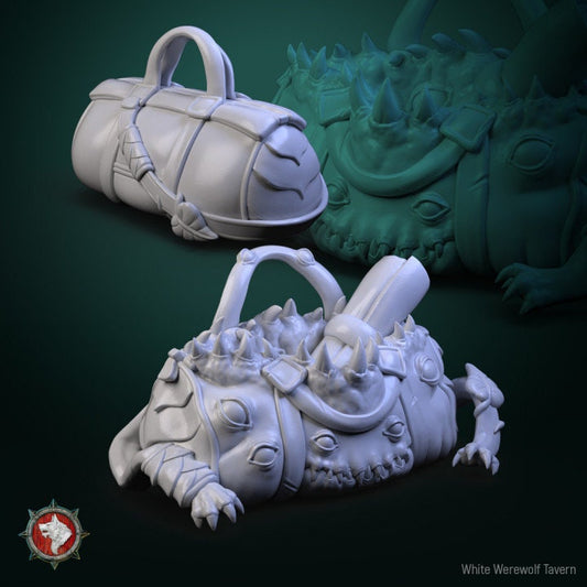 Duffel Bag Mimic - Unpainted Miniature