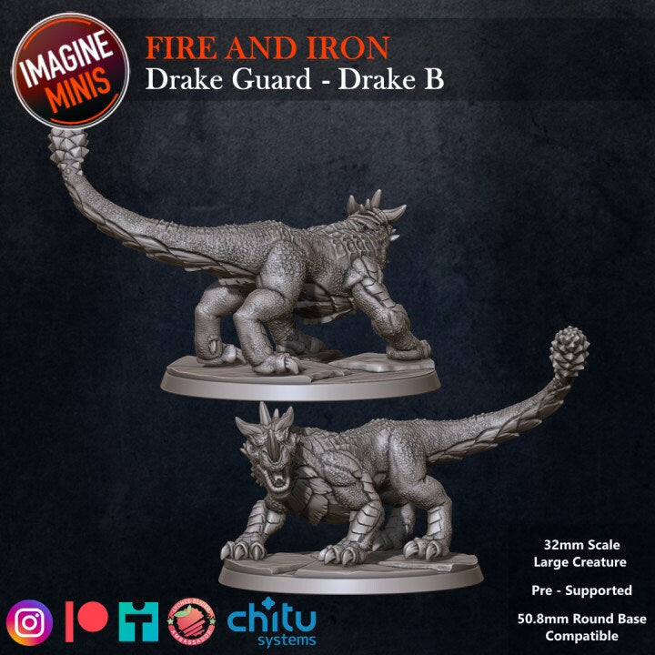 Drake Guard - Unpainted Miniature