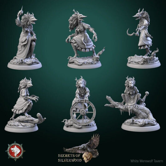 Kikimoras - Secrets of Silverwood Set - Unpainted Miniature