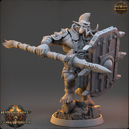 Jakzo Stormer - The Mammoth Ogres of Skull Mountain - Unpainted Miniature