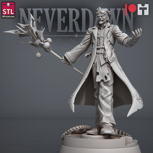 Dr. Stein - Stein Gang - Neverdawn Chronicles - Unpainted Miniature