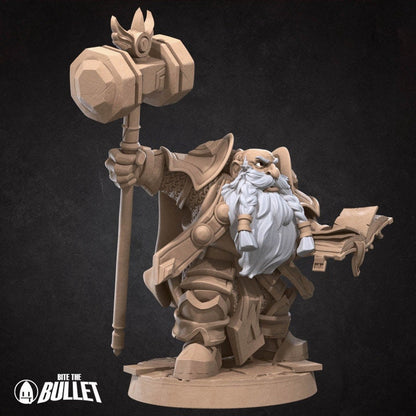 Dwarf High Priestess - Unpainted Miniature