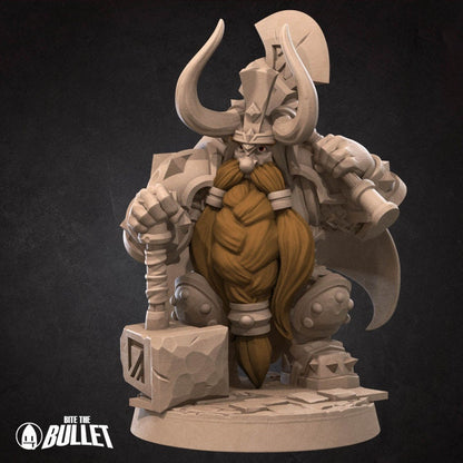 Dwarf King - Unpainted Miniature