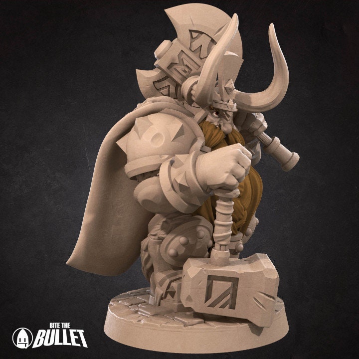 Dwarf King - Unpainted Miniature